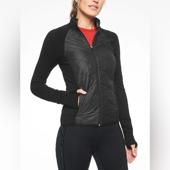 Athleta Insulated Flurry PrimaLoft Jacket, Black SIZE S - Picture 1 of 4